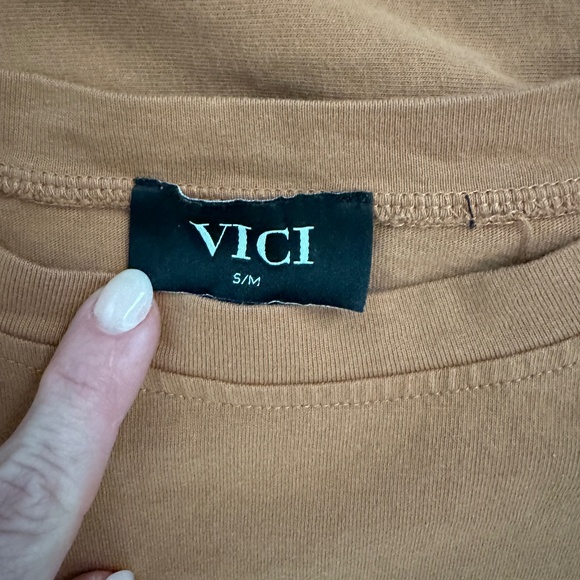 His VICI Distressed Cotton Oversized Tee - Picture 7 of 7